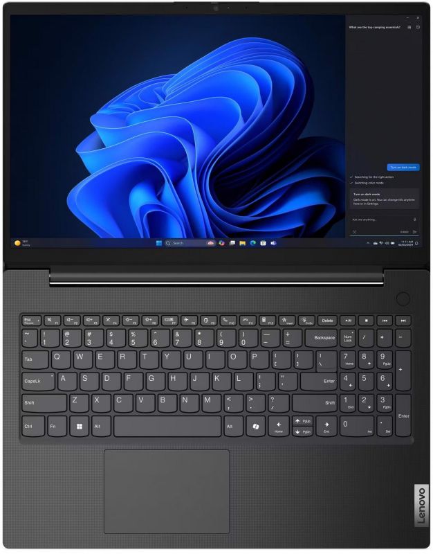 Ноутбук Lenovo V15-G5 15.6" FHD IPS AG, Intel i3-1315U, 8GB, F256GB, UMA, Win11P, чорний