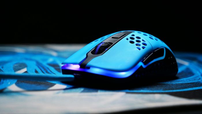 Миша Xtrfy M42, USB-A, RGB, Miami Blue