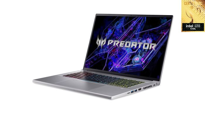 Ноутбук Acer Predator Triton Neo 16 PTN16-51 16" WQXGA, Intel U7-155H, 32GB, F1TB, NVD4060-8, Lin, сріблястий