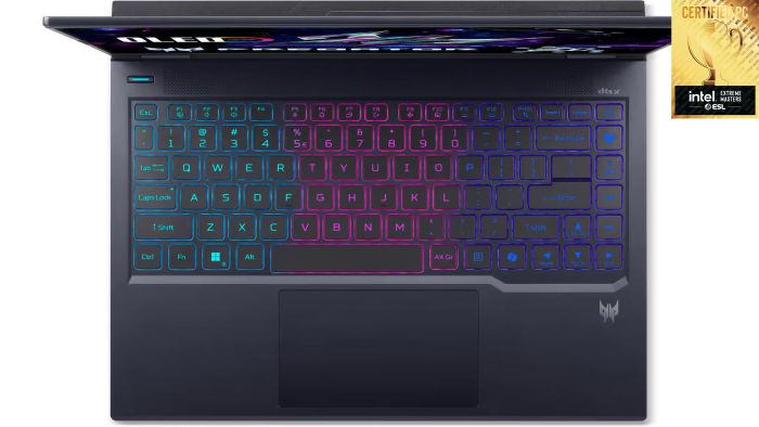 Ноутбук Acer Predator Helios Neo 14 PHN14-71 14.5" WQXGA IPS, Intel U9-285H, 32GB, F1TB, NVD5070-8, Lin, чорний