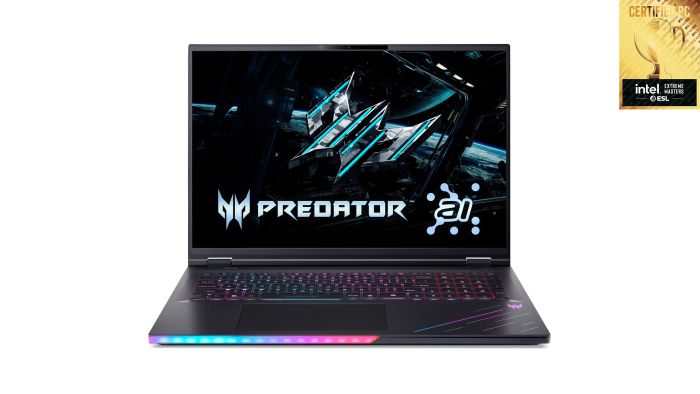 Acer Notebook Predator Helios 18 PH18-73 18" WQUXGA IPS, Intel U9-275HX, 192GB, F5TB, NVD5090-24, Win11P, black