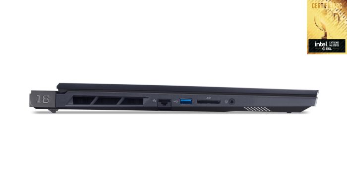 Ноутбук Acer Predator Helios 18 PH18-73 18" WQUXGA IPS, Intel U9-275HX, 64GB, F2TB, NVD5090-24, Lin, черный