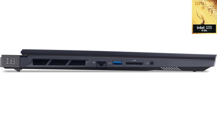 Acer Notebook Predator Helios 18 PH18-73 18" WQXGA IPS, Intel U9-275HX, 32GB, F1TB, NVD5080-16, Lin, black