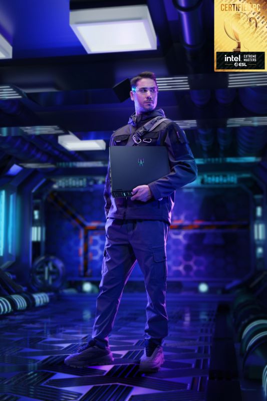 Ноутбук Acer Predator Helios 16 PH16-73 16" OLED, Intel U9-275HX, 64GB, F2TB, NVD5090-24, Win11P, чорний