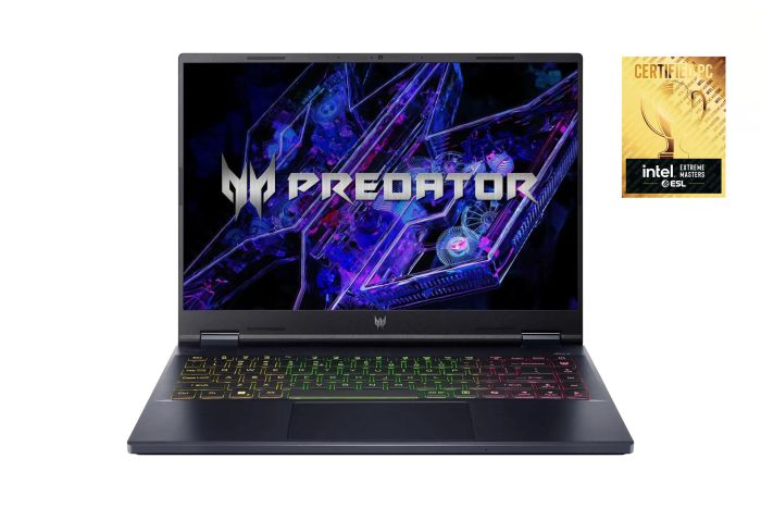Acer Notebook Predator Helios Neo 14 PHN14-71 14.5" 2.8K OLED, Intel U9-285H, 32GB, F1TB, NVD5060-8, Lin, black