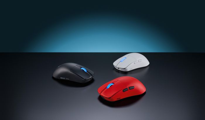 Миша ASUS ROG Harpe II Ace, USB-A/WL/BT, червоний