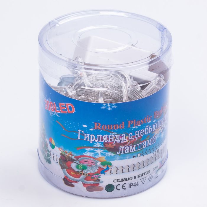 Гірлянда нитка світлодіодна GarlandoPro 10м 8 режимів лед гірлянди W200LEDML