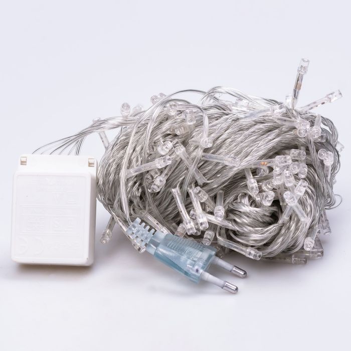 Гірлянда нитка світлодіодна GarlandoPro 171 LED 16м 8 режимов гірлянда новорічна W300LEDML