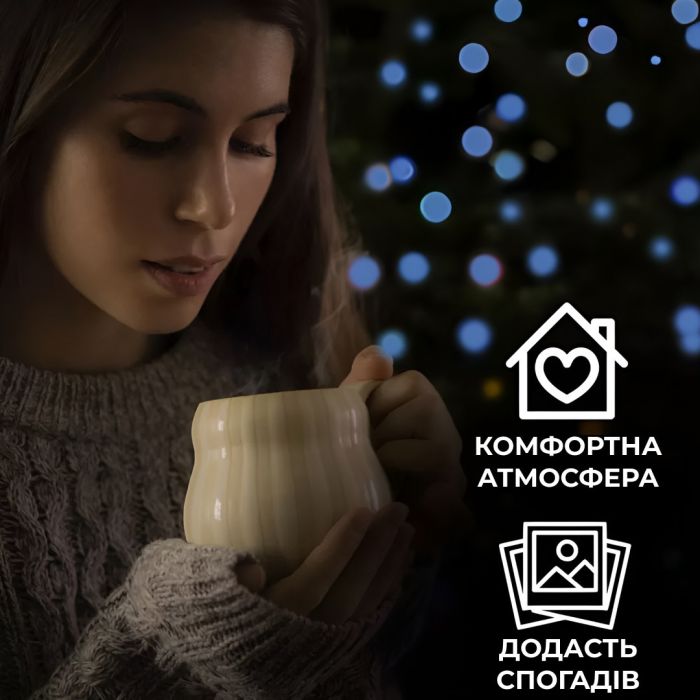 Гірлянда нитка світлодіодна GarlandoPro 190 LED лампочок 18м 8 режимів лед гірлянда Синій W400LEDBL