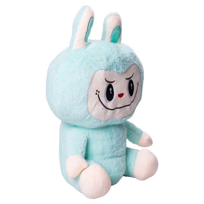 М'яка іграшка-плед, подушка 3 в 1 Лабубу 50 см М'ятна ТМ COLORFUL HOME LAB2M